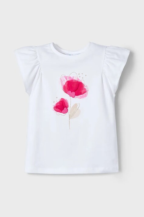 Παιδικό μπλουζάκι Mayoral χρώμα: ροζ, 3002