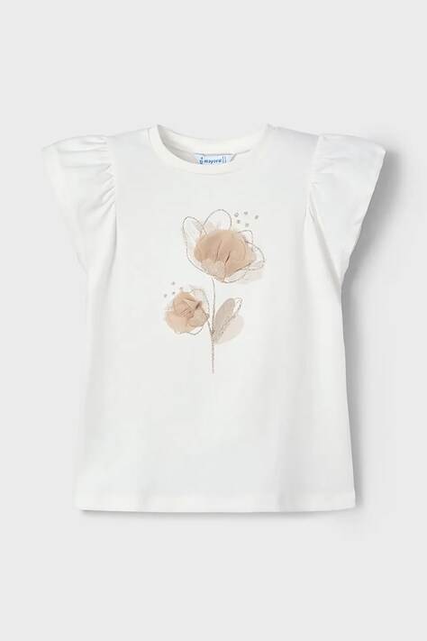 Dječja majica kratkih rukava Mayoral boja: smeđa, 3002