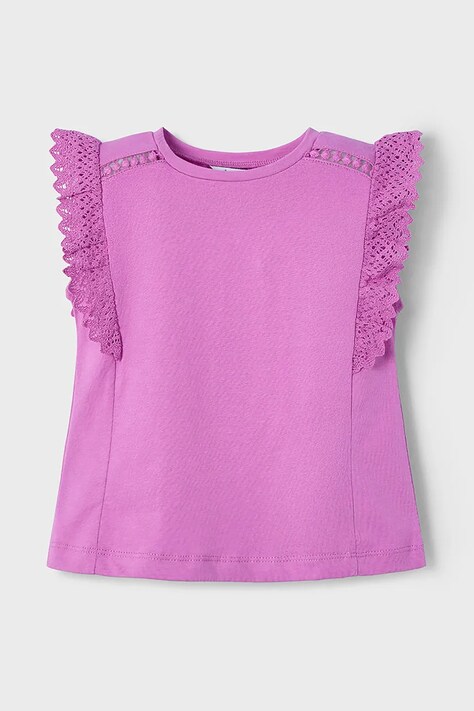 Mayoral tricou de bumbac pentru copii culoarea roz, 3010