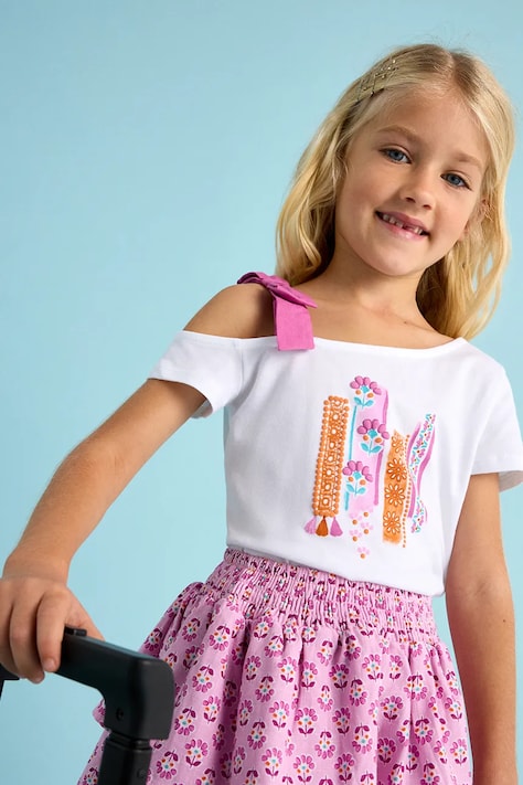 Mayoral tricou de bumbac pentru copii culoarea roz, 3011