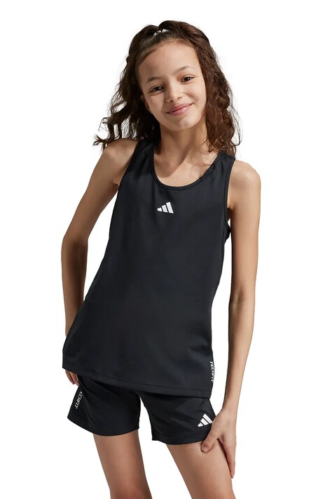 Dětský top adidas černá barva, IV9545