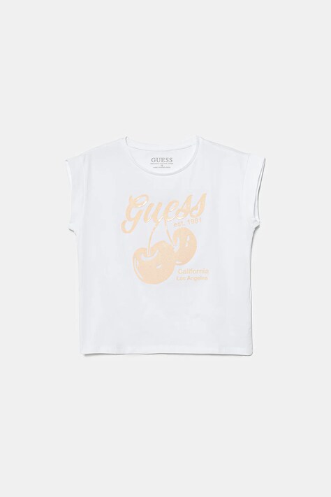 Dětské tričko Guess bílá barva, J5GI00 K6YW4