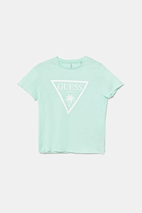 Guess gyerek pamut póló türkiz, J5GI36 JA914