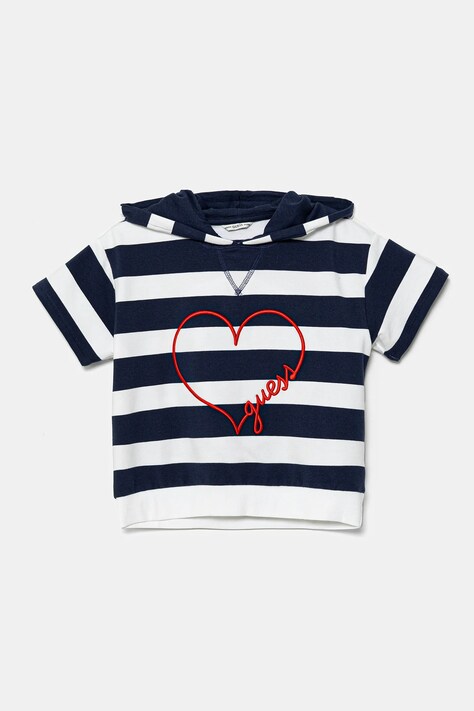 Guess tricou copii culoarea alb, J5GQ05 KBOR4