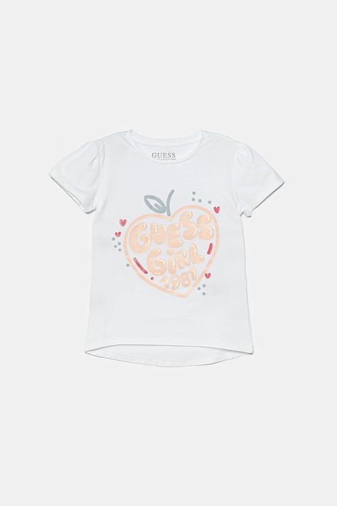 Детска тениска Guess в бяло K5GI01 K6YW4