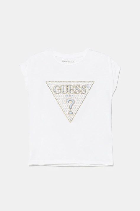 Guess t-shirt dziecięcy kolor biały K5GI12 K6YW4
