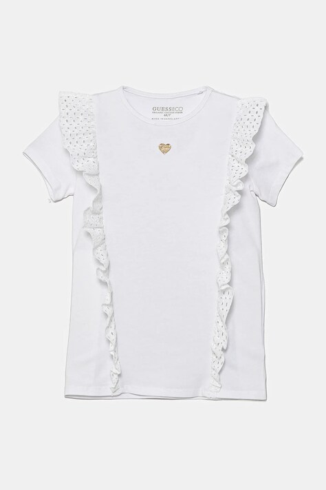 Детская футболка Guess цвет белый K5GI13 K6YW4