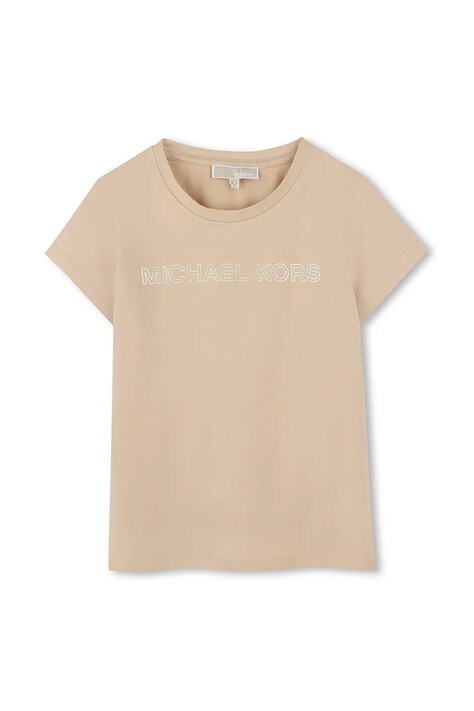 Michael Kors gyerek póló bézs, R30314