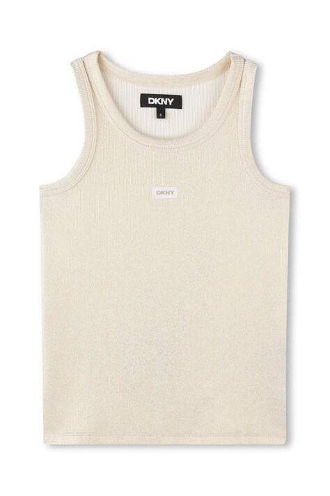 Детский топ Dkny цвет золотой D62286