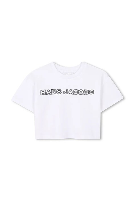 Marc Jacobs tricou de bumbac pentru copii culoarea alb, W60461
