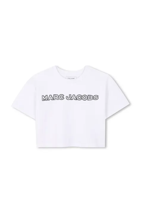 Marc Jacobs t-shirt in cotone per bambini colore bianco W60461