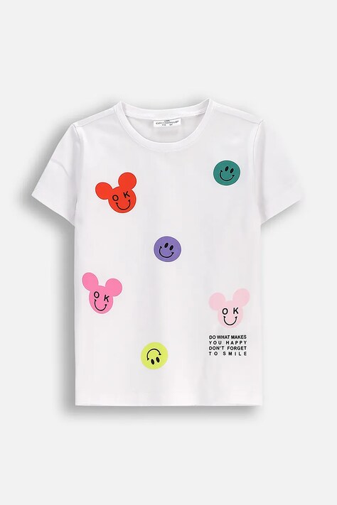 Coccodrillo t-shirt colore bianco EVERYDAY GIRL