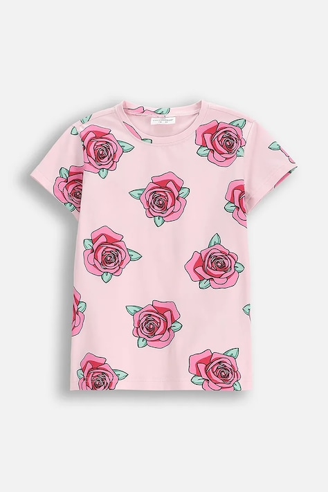 Coccodrillo tricou copii culoarea roz, EVERYDAY GIRL