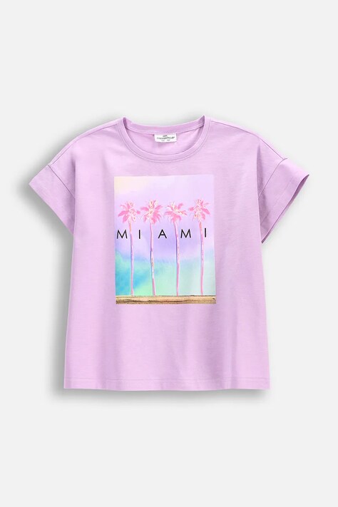 Футболка Coccodrillo цвет розовый INSIDE OCEAN GIRL JUNIOR