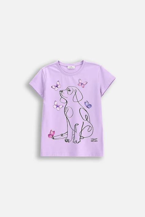 Coccodrillo tricou culoarea violet, EVERYDAY GIRL