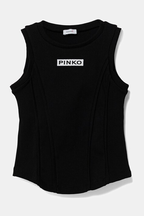 Dětský top Pinko černá barva, KFTS012.C.CS019