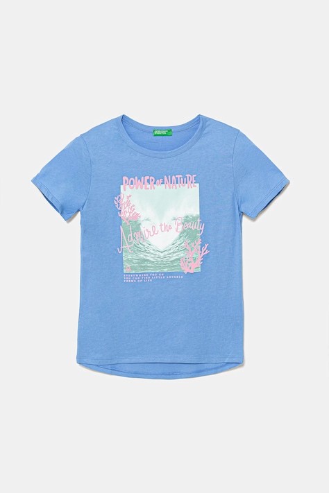 Detské bavlnené tričko United Colors of Benetton 3I1XC10OY