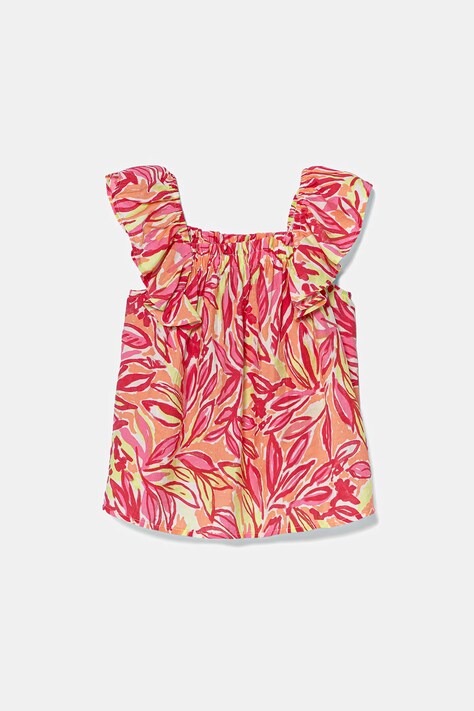 Παιδικό top United Colors of Benetton χρώμα: ροζ, 55M6GH006