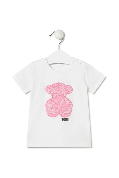 Detské tričko Tous MKaos biela farba, MKaos.2202