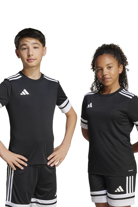 Παιδικό μπλουζάκι adidas Performance χρώμα: μαύρο, JJ0052