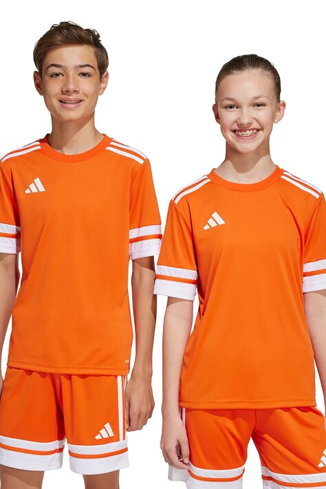Detské tričko adidas Performance oranžová farba, JC8666