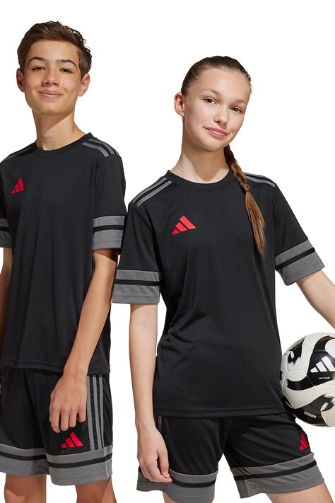 Dětské tričko adidas Performance černá barva, JN4449