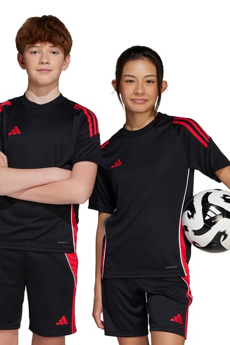 Μπλουζάκι adidas Performance χρώμα: μαύρο, JP2496