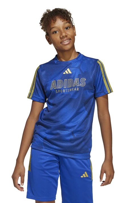 Μπλουζάκι adidas χρώμα: μπλε, JD0499