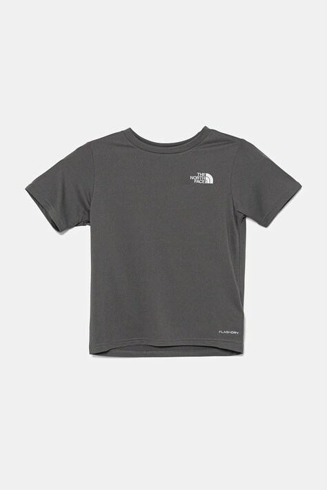 Παιδικό μπλουζάκι The North Face TEEN NEW 24/7 SS TEE χρώμα: γκρι, NF0A8DF20UZ1