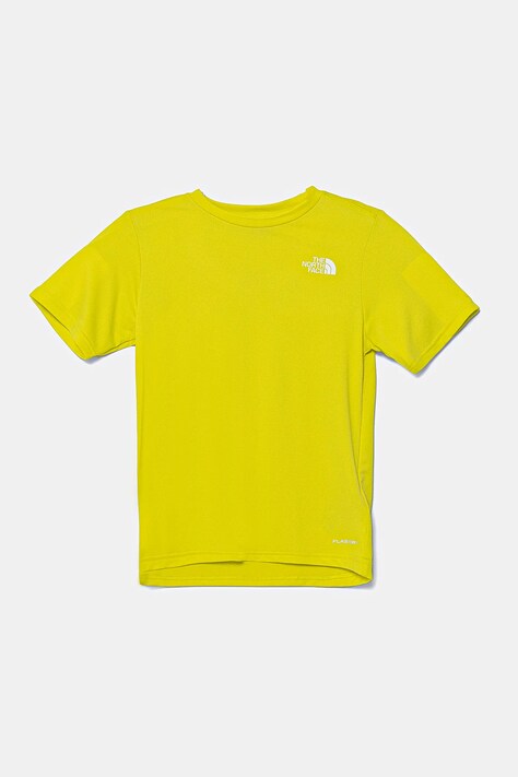 The North Face tricou copii TEEN NEW 24/7 SS TEE culoarea verde, cu imprimeu, NF0A8DF2JE31