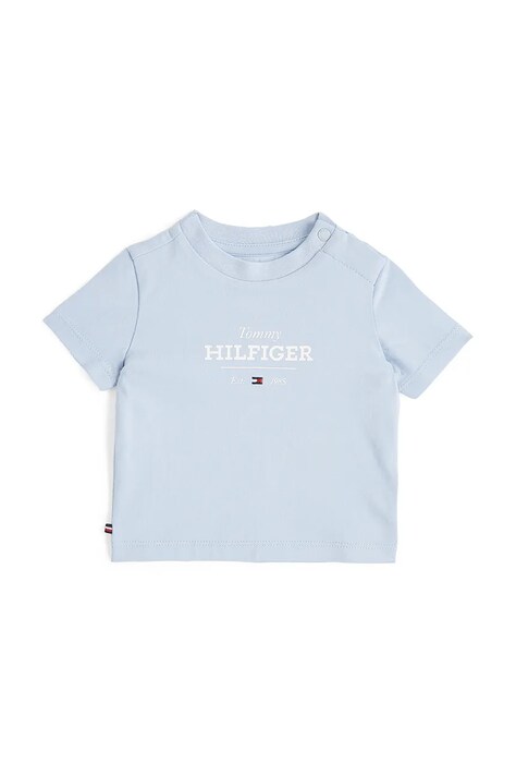 Tommy Hilfiger újszülött póló nyomott mintás, KN0KN02033