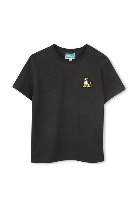 Detské bavlnené tričko Kenzo Kids s potlačou, K61138