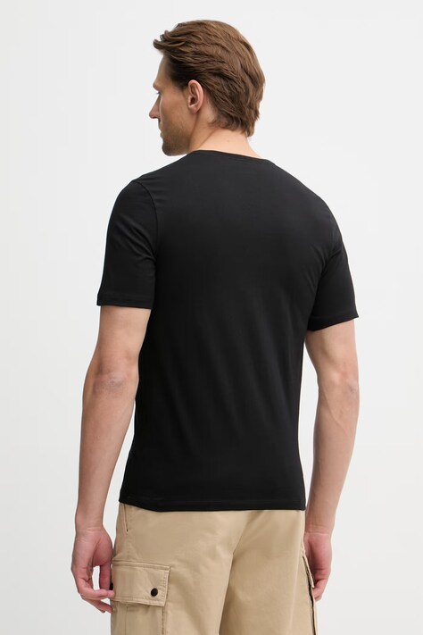 HUGO футболка чоловіча бавовняна T-SHIRT RN TRIPLET P 3 шт — SS25-TSM021, червоний — фото 6