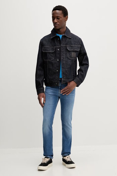 Karl Lagerfeld Jeans футболка чоловіча бавовняна — SS25-TSM02K, блакитний — фото 2