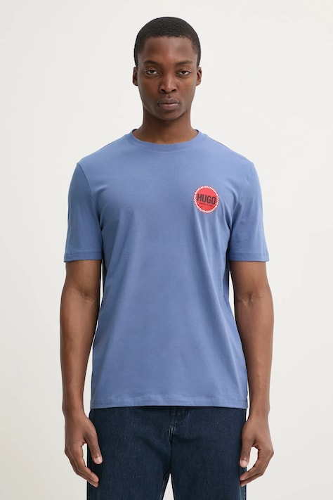HUGO tricou din bumbac bărbați, cu imprimeu, 50530641