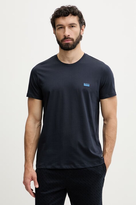 BOSS tricou bărbătesc din bumbac T-ShirtRN 365 bleumarin 50531401