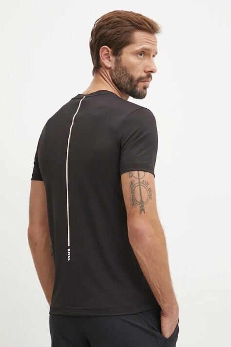 Tričko Boss Green černá barva, 50533794