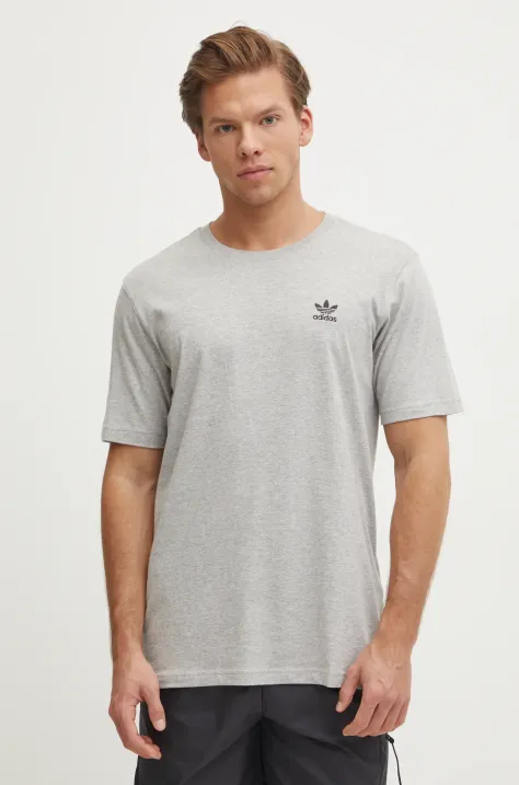 adidas Originals t-shirt in cotone Trefoil uomo colore grigio JC9988