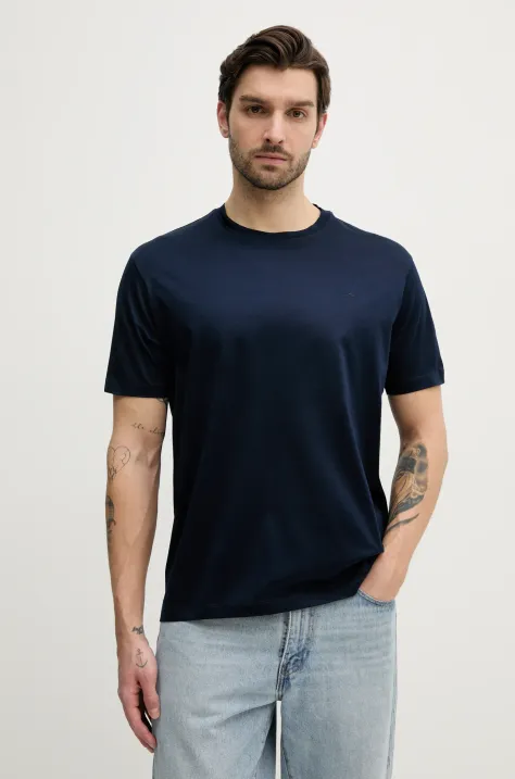 Paul&Shark t-shirt in cotone uomo colore blu navy 25411015