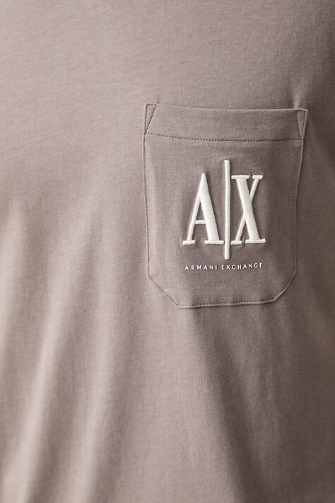 Armani Exchange футболка чоловіча бавовняна — фото 5