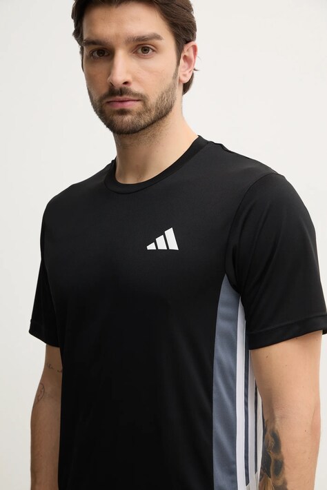 Футболка для тренинга adidas Performance Essential цвет чёрный с аппликацией JI8397