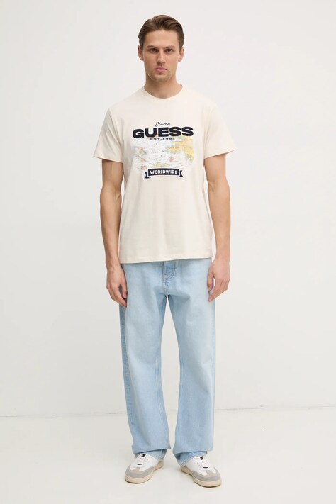 Бавовняна футболка Guess — фото 2