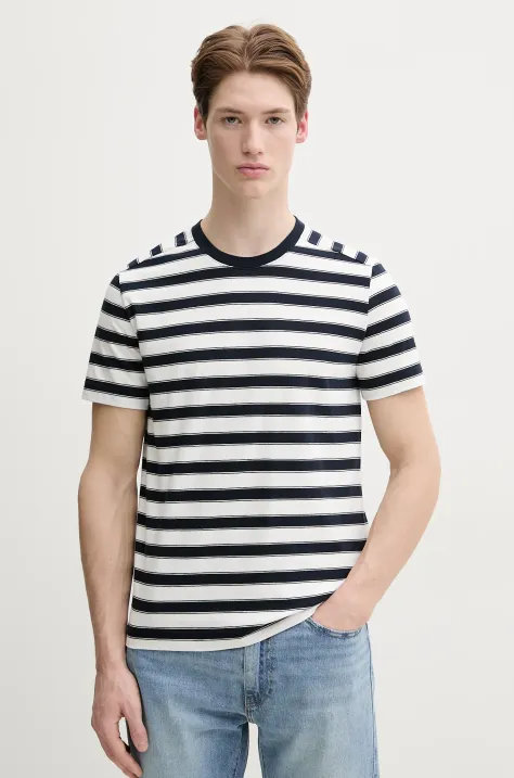 Marc O'Polo t-shirt in cotone uomo colore bianco 522214551220