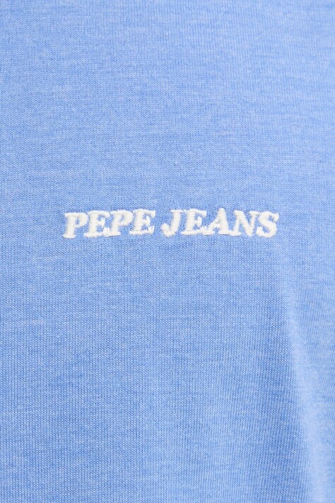Футболка Pepe Jeans DAMIAN TEE — SS25-TSM0FM, фіолетовий — фото 5