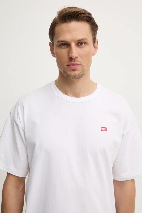 Diesel футболка оверсайз чоловіча бавовняна T-BOXT-R30 T-SHIRT — фото 4