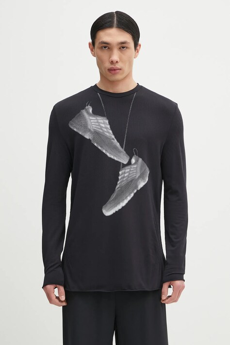 MM6 Maison Margiela camicia a maniche lunghe colore nero SH0GC0052.M20101