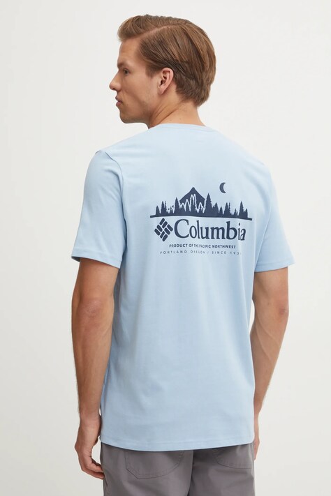 Columbia tricou Hageman barbati, cu imprimeu, 2076362