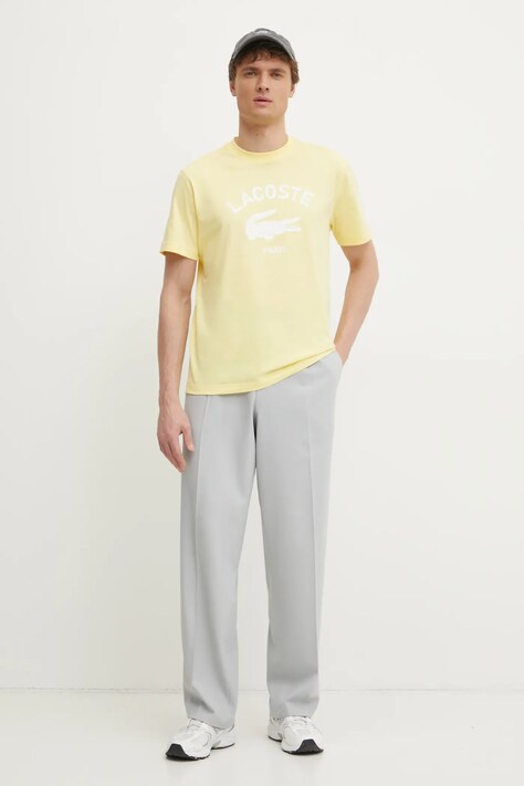 Lacoste футболка чоловіча бавовняна — фото 2