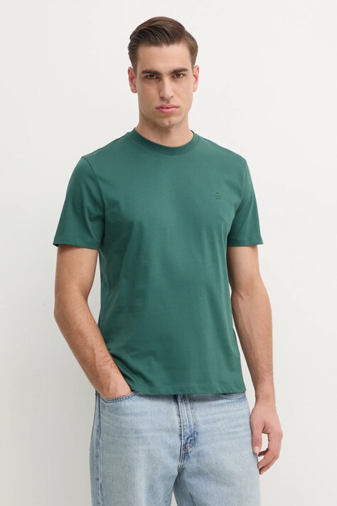 Liu Jo t-shirt zöld, férfi, sima, QA5145 J4819