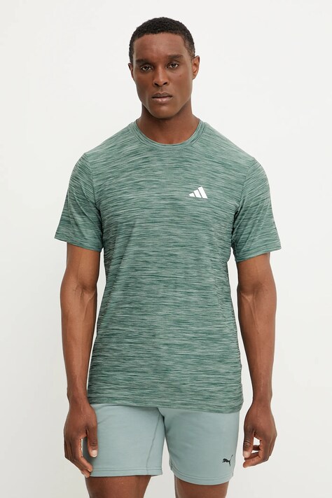 adidas Performance tricou de antrenament Train Essentials culoarea verde, modelator, JD0353